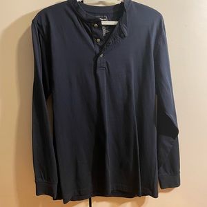 Long sleeve henley